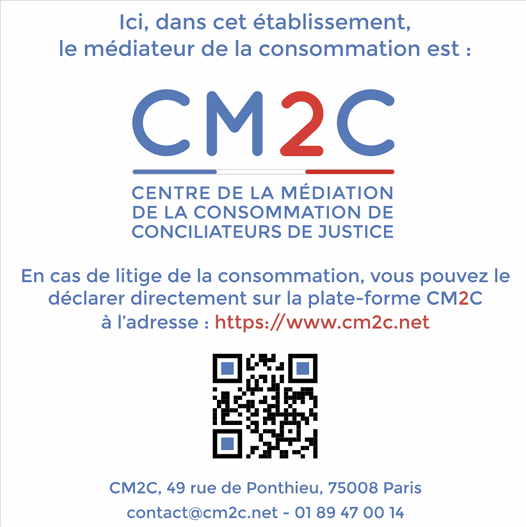 Logo CM2C - Médiateur de la consommation